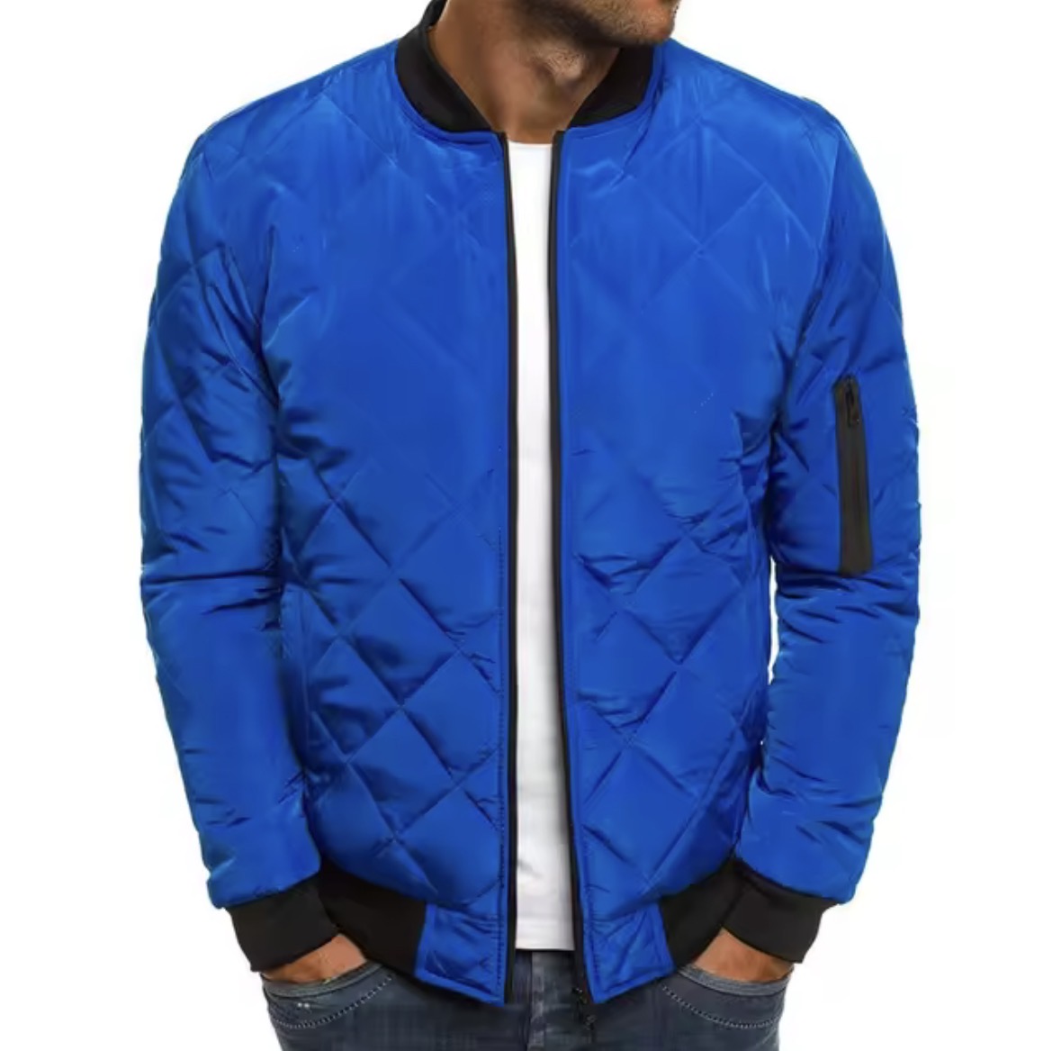 Mens Lightweight Puffer Jacket